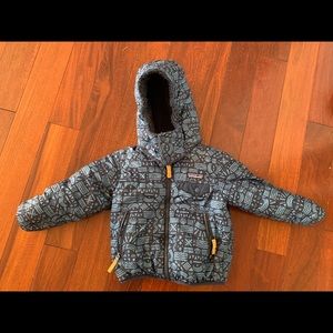 Patagonia Kids Reversible puffer jacket
